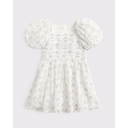 toddler emerson puff sleeve dress