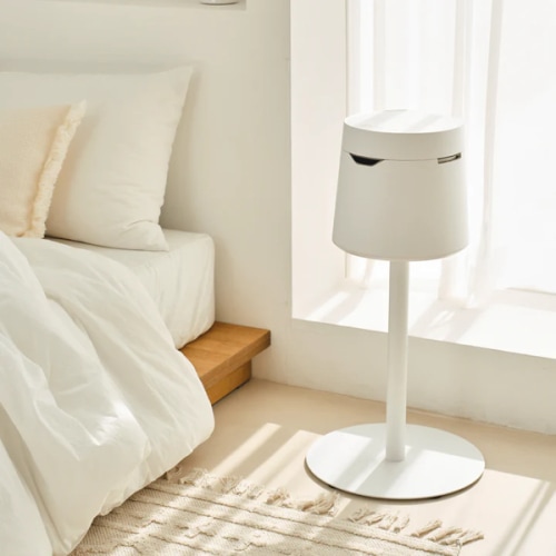 Carepod One Plus with Stand - Stainless Steel Humidifier with Nightlight/Mood Light