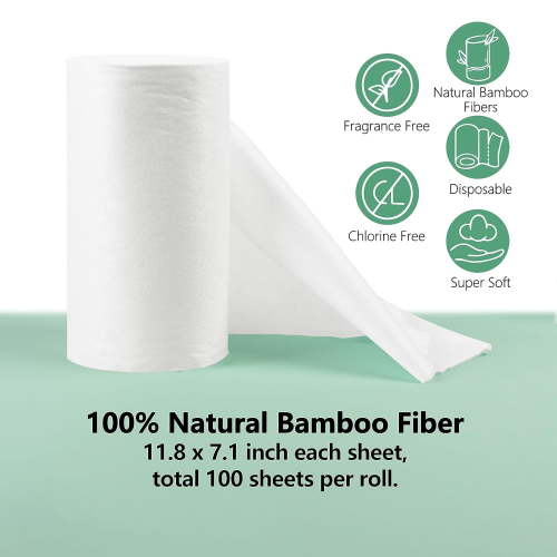 BABY Diaper Liners for Baby Cloth Diaper Flushable Disposable Natural Soft Fragrance Free Chlorine Free 11.8 x 7.1 Inch 1 Roll 400 Sheets