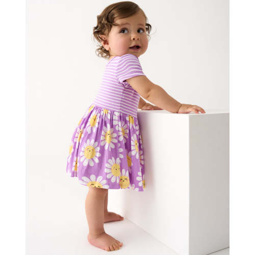 Flower Power Skater Dress