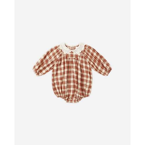 Heidi Romper || Red Plaid – Rylee + Cru