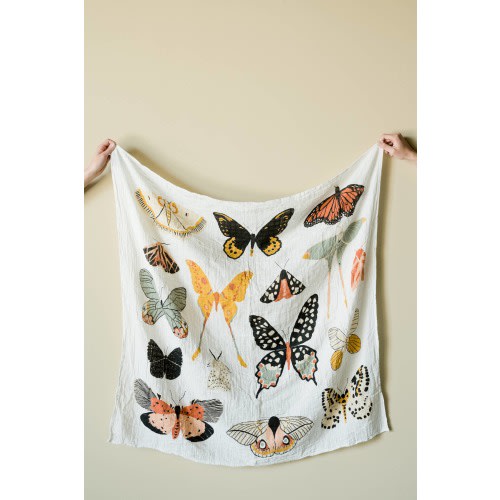 Butterfly Collector Swaddle Blanket