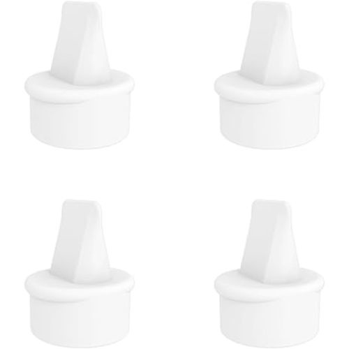 4pcs Replacement Duckbill Valves Compatible with Lansinoh Hand Pumps/Signature Pro/Smartpump 2.0/Smartpump 3.0 Manual Pump, Replace to Lansinoh Valves