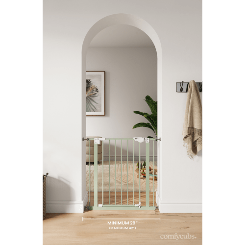 Baby Safety Gate with 3 Extensions