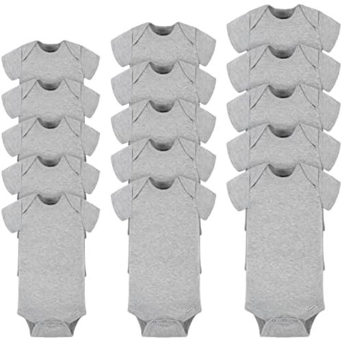 Gerber Unisex Baby 15 Piece Onesies Bodysuit Multi Size Pack