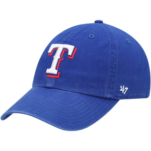 Youth '47 Texas Rangers Team Logo Clean Up Adjustable Hat