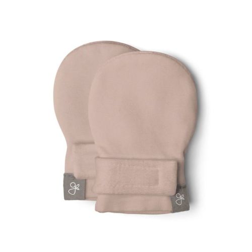 Goumi Stay On Baby Mitts - Rose Preemie