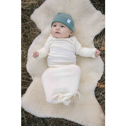 Merino Wool Infant Gown | Simply Merino Clothing Co