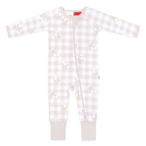 Bilbi Sleep Suit 1.0 Tog Teddy Pink Size 3-12 Months