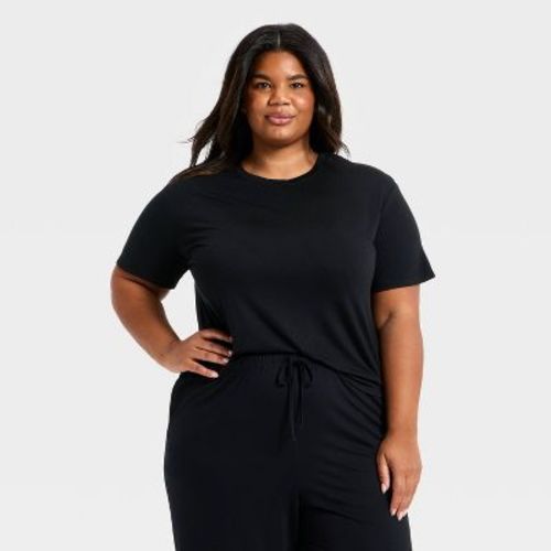 Women's Jersey Pajama T-Shirt - Auden™ Black 3X