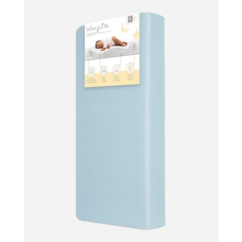 Dream On Me Sunset 2-in-1 Mini Crib Mattress, Dual-Sided Infant & Toddler, Waterproof Cover, GREENGUARD Gold Certified, 38” x 24” x 3”, Fits Mini & Select Portable Cribs, Not for Playards
