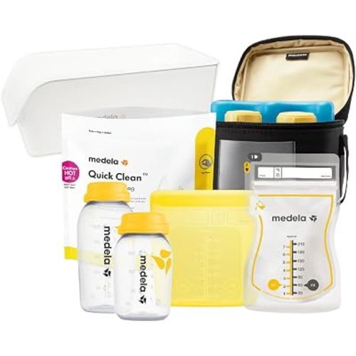 Medela All-in-One Breast Milk Storage Set, Baby Shower and New Mom