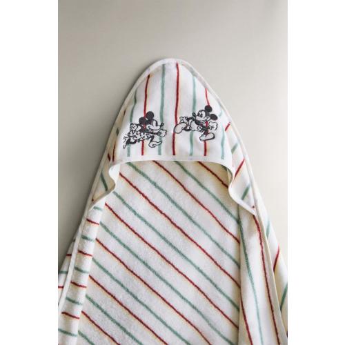 MICKEY & MINNIE ©DISNEY VELOUR HOODED BATH TOWEL - Yellow | ZARA United States