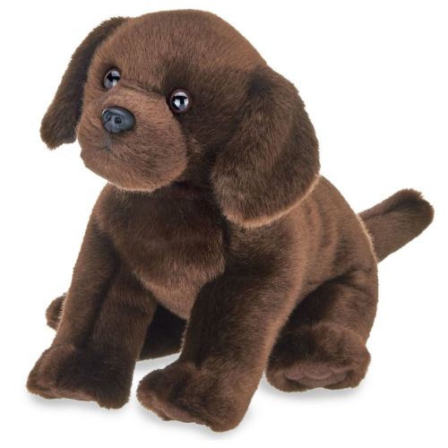 Bearington Brody The Labrador Stuffed Dog, 13 Inch Chocolate Lab Stuffed Animal, Brown, For Ages 3-14