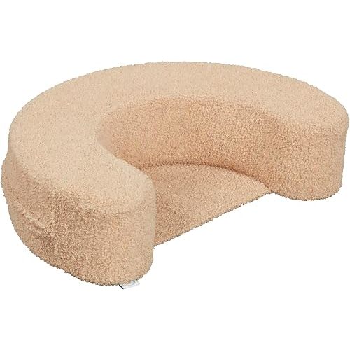 ECR4Kids SoftZone Cozy Sit-Up Support Ring Baby Floor Pillow, Toddler Seating, Sand