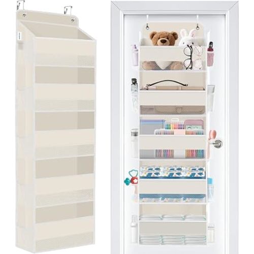 Over The Door Organizer Storage Large Capacity Hanging Bedroom Storage