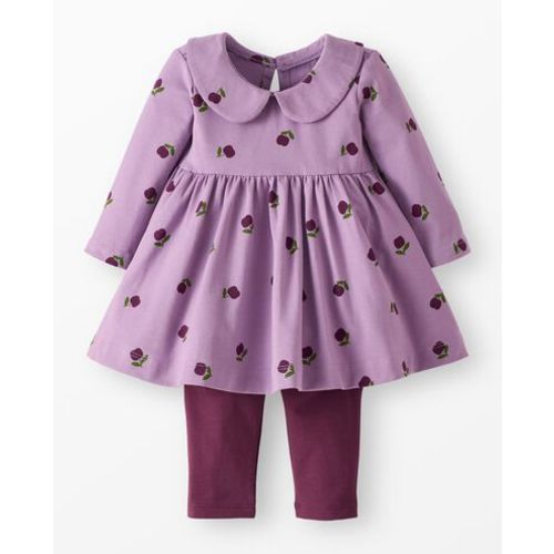 Baby Long Sleeve Skater Dress & Leggings Set