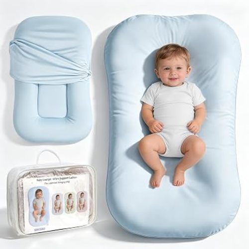 Infant Support Cushion, Baby Lounger for Newborn 0-24 Months