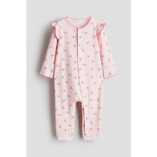 COTTON POINTELLE PAJAMA JUMPSUIT