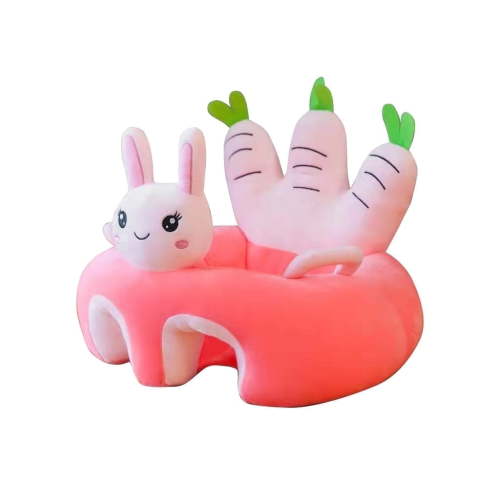 Blublu Park Baby Support Sofa, Learn to Sit Chair for Toddlers 3-24 Month, Back Protect Seat(Rabbit)