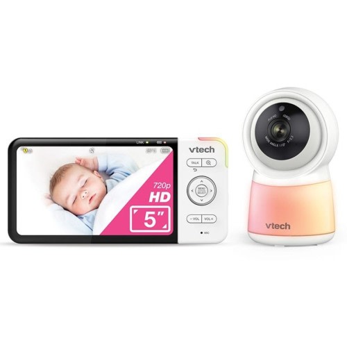 VTech 5" HD Smart Colour Video Baby Monitor with Remote Access RM5754HDV2