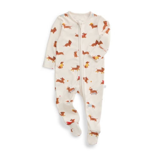 Print Two Way Zip Up Sleepsuit