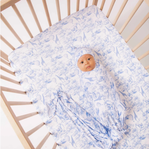 Sweet Safari Crib Sheet