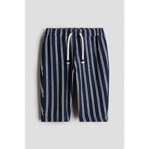 TEXTURED JERSEY PANTS