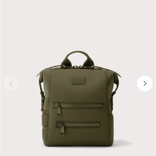 Indi Diaper Backpack in Dark Moss, Medium