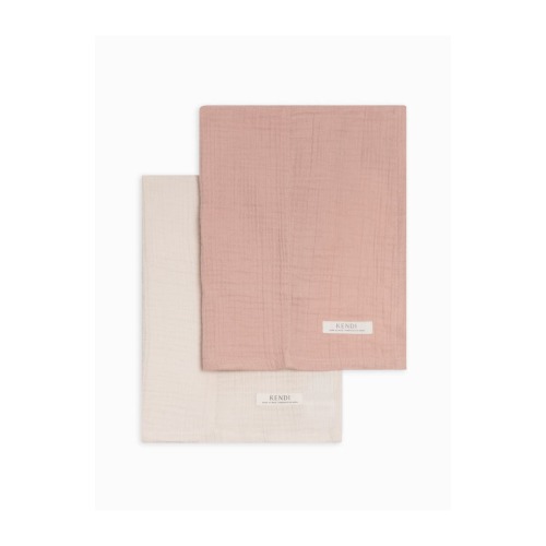 Organic 2-Pack Muslin Burp Cloths