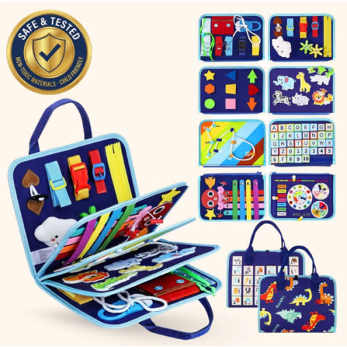 Toddla™ Montessori Busy Board