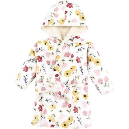 Hudson Baby Unisex BabyMink with Faux Fur Lining Pool and Beach Robe Cover-ups