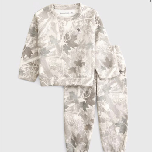 toddler essential icon crew sweatshirt set