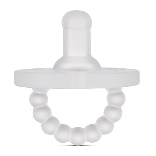 Ryan & Rose Cutie PAT Pacifier Teether (Stage 2, Clear)