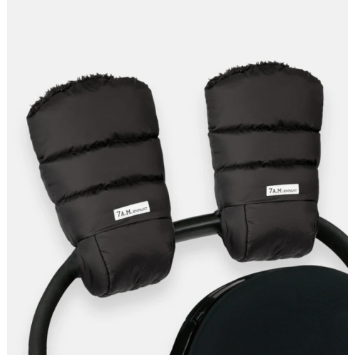 Warmmuffs Stroller Mits - Black Plush
