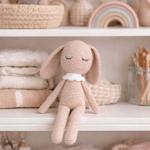 April Sleepy Bunny Doll