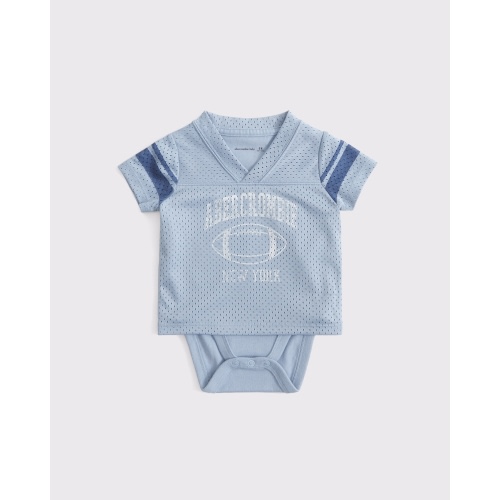 baby logo jersey bodysuit