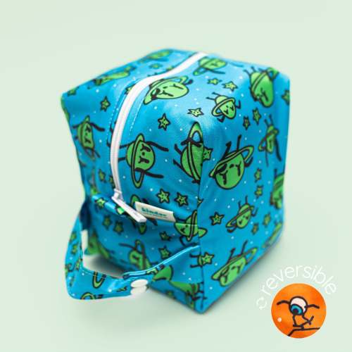 Patterned Water Resistant MINI Diaper Pod Travel Cube
