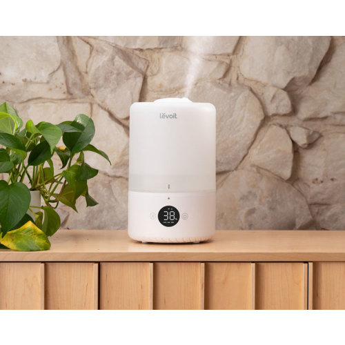 Levoit Dual 200S 3L Smart Ultrasonic Humidifier, Cool Mist, Top-Fill Design & 26dB Super Quiet