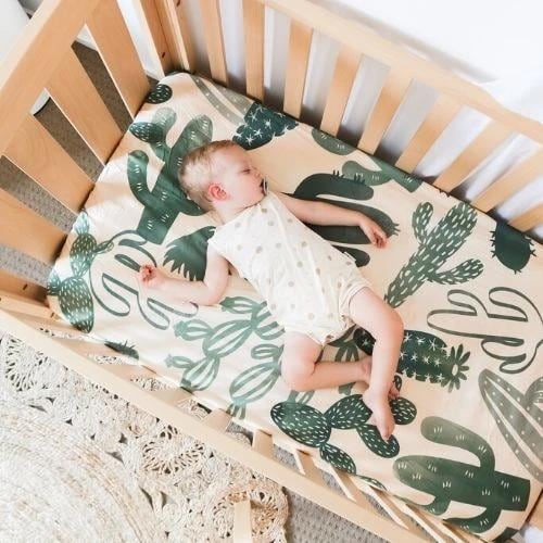 Cute Cactus Baby Crib Sheet Colorful Rainbow Baby Crib Sheet Standard Crib Sheet Mini Crib Sheet Bassinet
– chippico