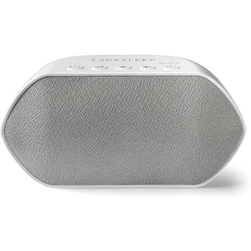 Yogasleep Soundcenter Portable White Noise Machine, 6 Soothing Sounds, 25 Volume Settings, Includes Timer, Sleep Therapy for Adults & Kids, Noise Cancelling for Office Privacy & Meditation