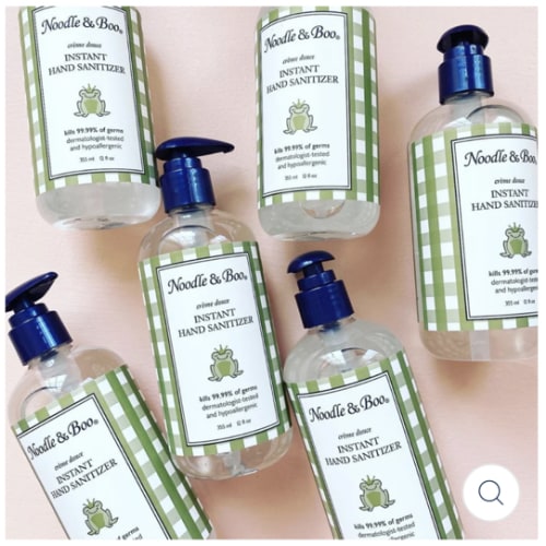 Instant Hand Sanitizer – Noodle & Boo