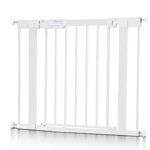 Safety 1st White Pressure-Check Gate with SecureTech