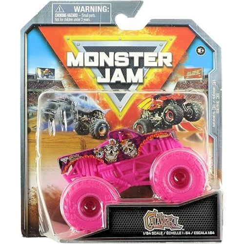 Monster Jam 2023 Spin Master 1:64 Diecast Truck Series 31 Hyper Fueled Calavera