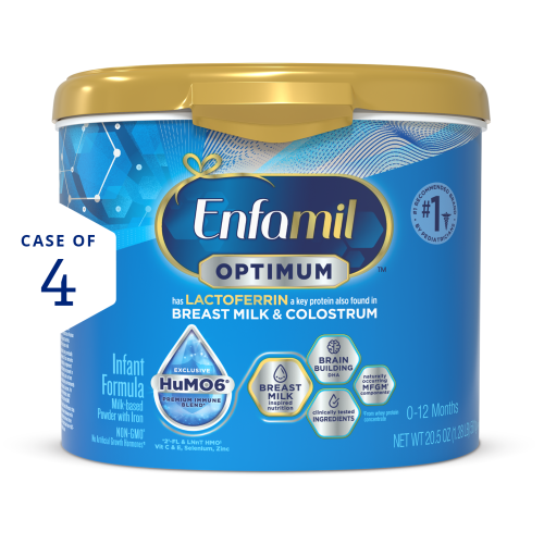 Enfamil® Optimum™ Infant Formula - Powder - 20.5 oz Tub (Case of 4) - Online | Enfamil