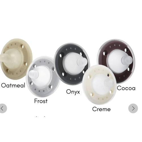 Ninni Co. Pacifier, 2 Pack Creme