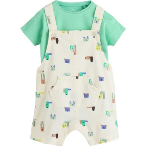 Character All Over Print Romper & Bodysuit, 9-12M