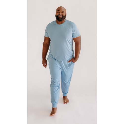 Adult Jogger Set In Cornflower Blue