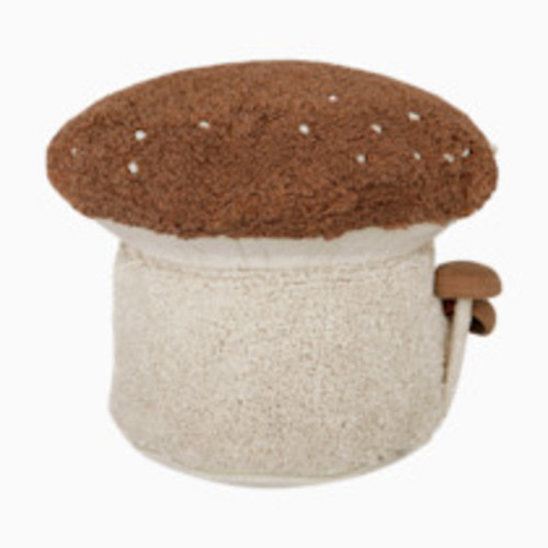 Lorena Canals Boletus Pouf - Toffee, Natural