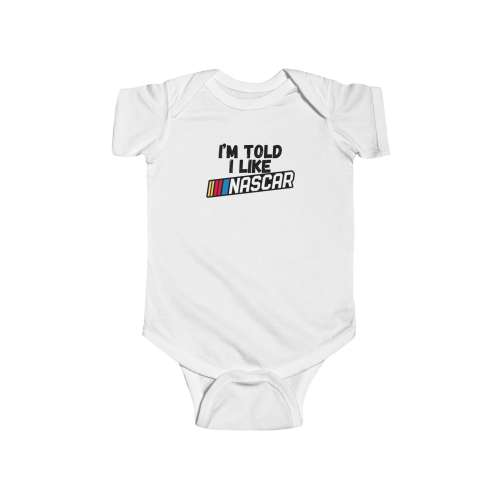 NASCAR Onesie, Baby Shower Gift, Racing Baby Clothes, Newborn Outfit, Sports Gift for Baby